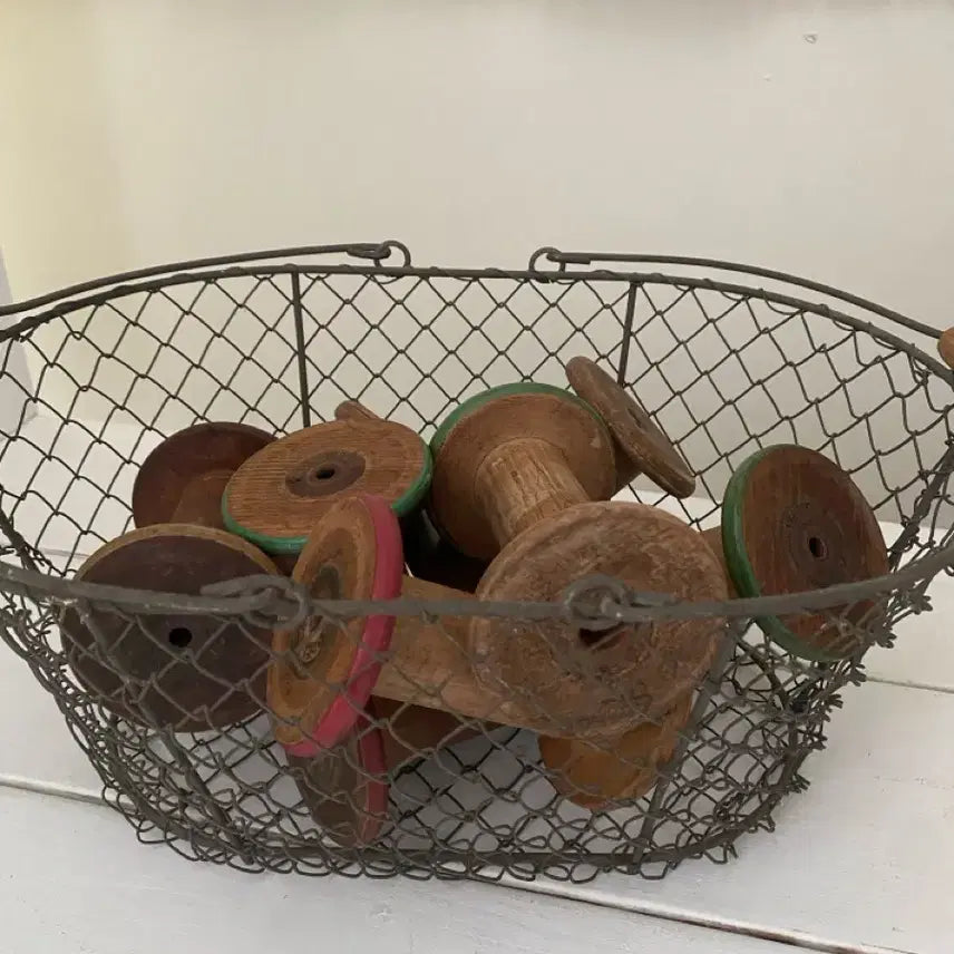 [BUNJANG] Vintage Wood Bobbin / 빈티지 우드보빈