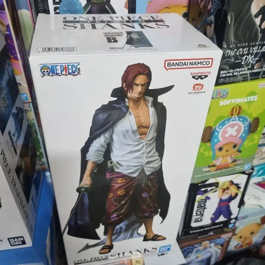 [BUNJANG] Banpresto Premium One Piece Shanks Figure B (Anime Color, Blaster Unsealed) / 반프레스토 프리미엄 원피스 샹크스 B상(박스개봉 블라스터 미개봉) 팝니다