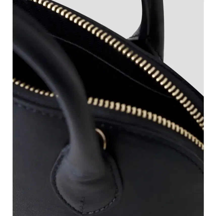 [BUNJANG] LEHA Leather Tote &amp; Crossbody Bag / [새상품] LEHA 레하 천연가죽 블랙 토트 &amp; 크로스백(정가38.5)