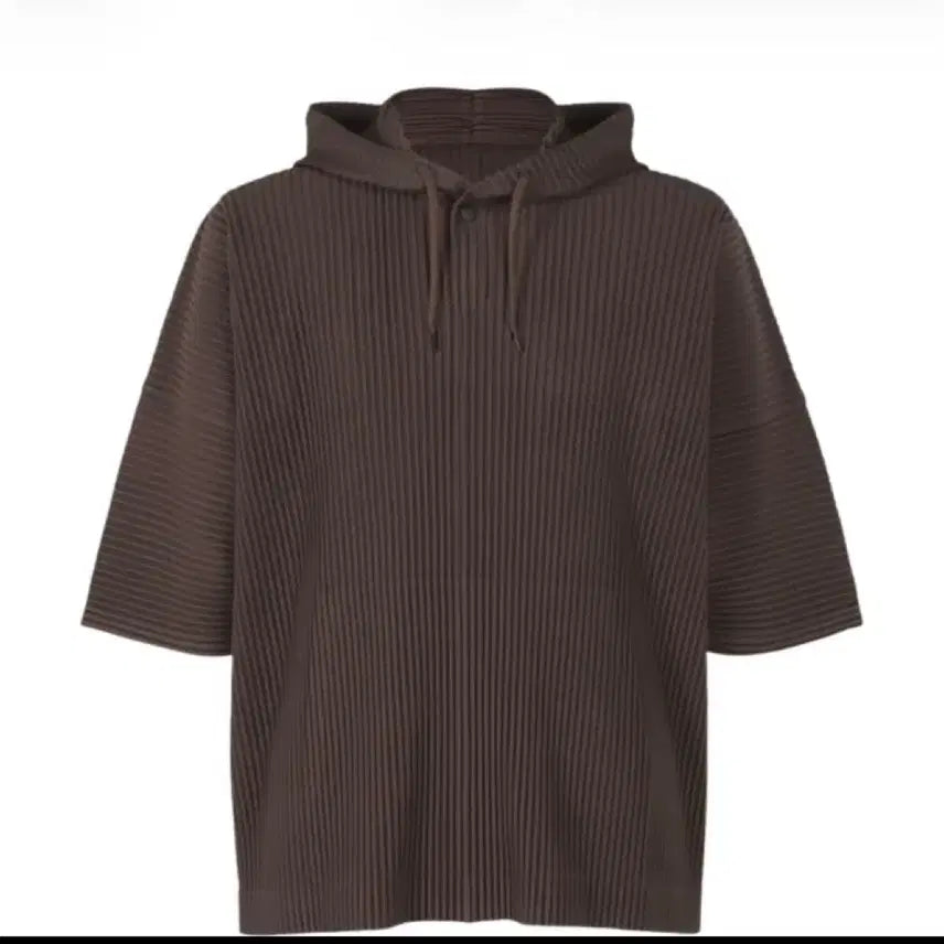 [SOLD OUT] 옴므플리세 아노락 브라운 후드 2