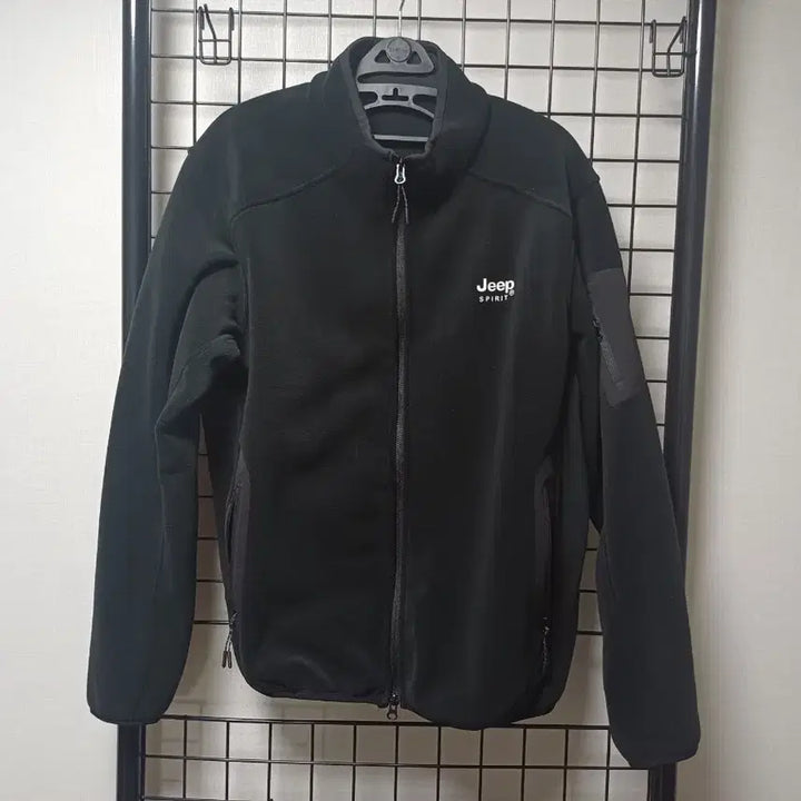 [BUNJANG] Jeep Spirit Fleece Zip-Up Jacket XL Black / Jeep Spirit 플리스 집업 XL 사이즈 블랙