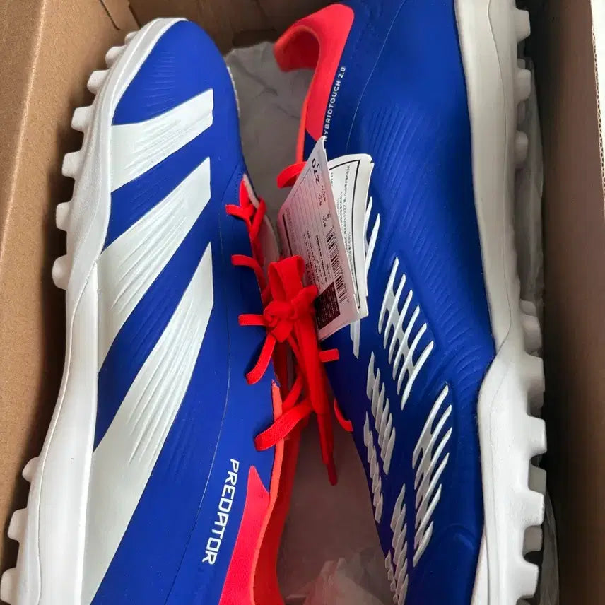 [BUNJANG] Adidas Predator Elite TF 270mm Futsal Shoes / 아디다스 프레데터 엘리트 TF 270mm 블루 풋살화