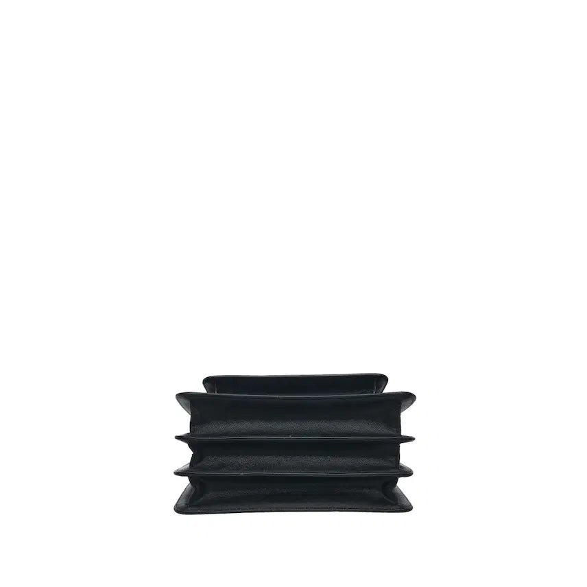[BUNJANG] Marni Trunk Saffiano Leather Bag Medium Black / 마르니 트렁크 사피아노 백 미디엄 블랙