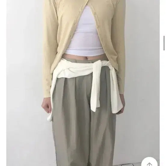 [BUNJANG] Near Azit Salt Summer Cardigan Yellow / *top 니어아지트 솔트 썸머 가디건 옐로우