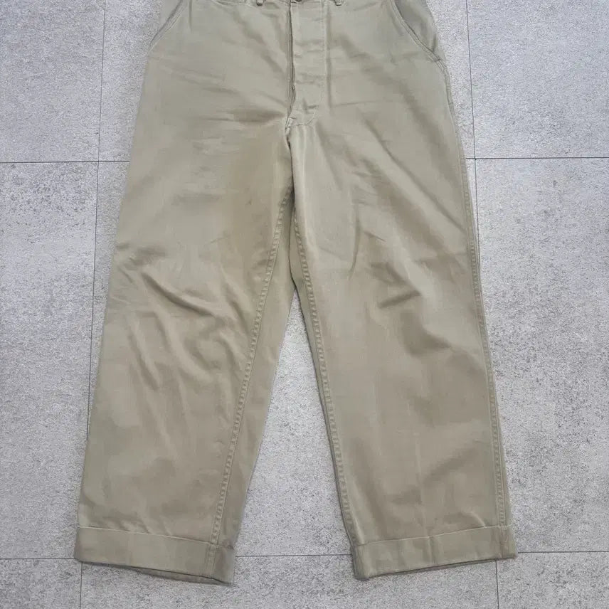 [BUNJANG] US Military Officer Chino Pants / (32*31, 30~32 추천) 40s 미군 오피서 치노 팬츠