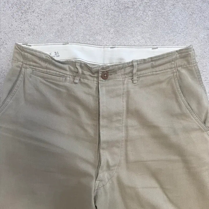 [BUNJANG] US Military Officer Chino Pants / (32*31, 30~32 추천) 40s 미군 오피서 치노 팬츠