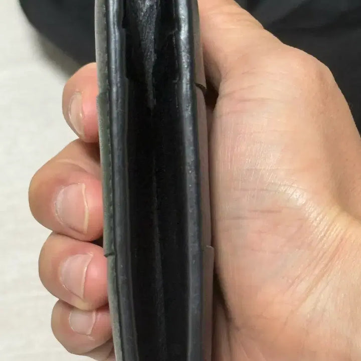 [BUNJANG] Bottega Veneta Flap Card Case Black / 보테가베네타 플랩 카드 케이스 블랙 S급 중고