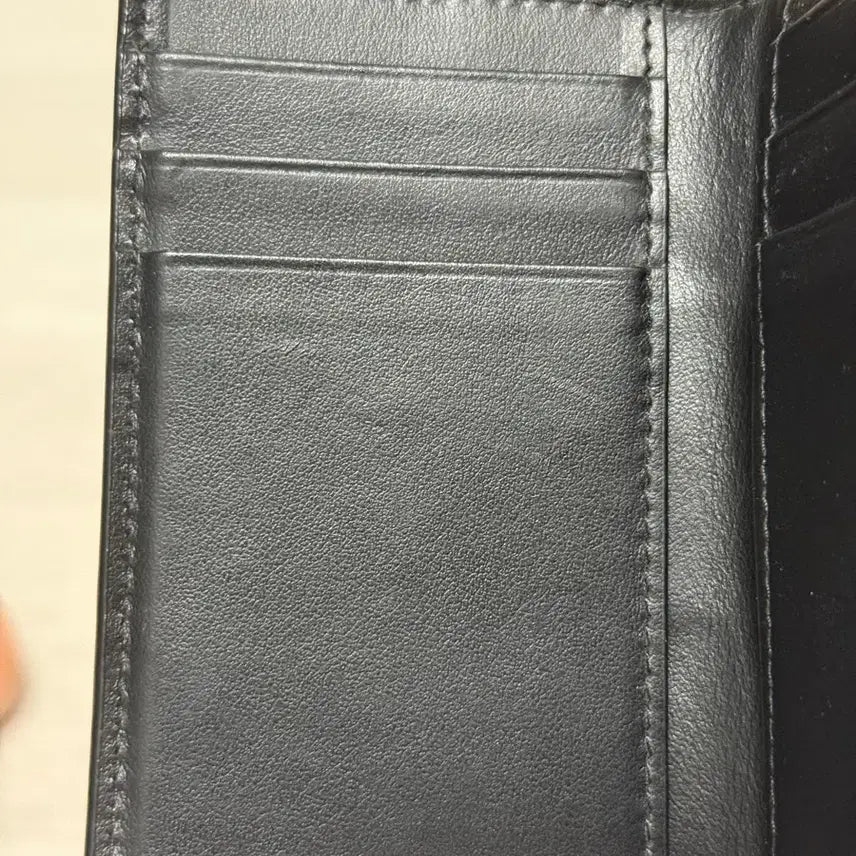 [BUNJANG] Bottega Veneta Flap Card Case Black / 보테가베네타 플랩 카드 케이스 블랙 S급 중고
