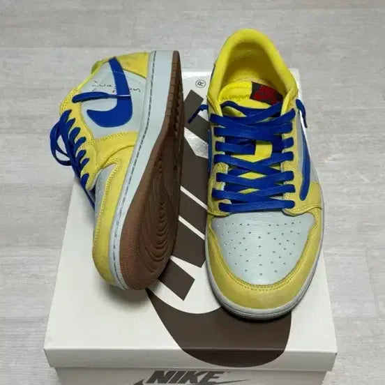 [BUNJANG] Nike Air Scott Jordan 1 Low OG Canary Sneakers / 나이키 에어 스캇 조던1 로우 OG 카나리 280