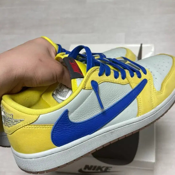 [BUNJANG] Nike Air Scott Jordan 1 Low OG Canary Sneakers / 나이키 에어 스캇 조던1 로우 OG 카나리 280