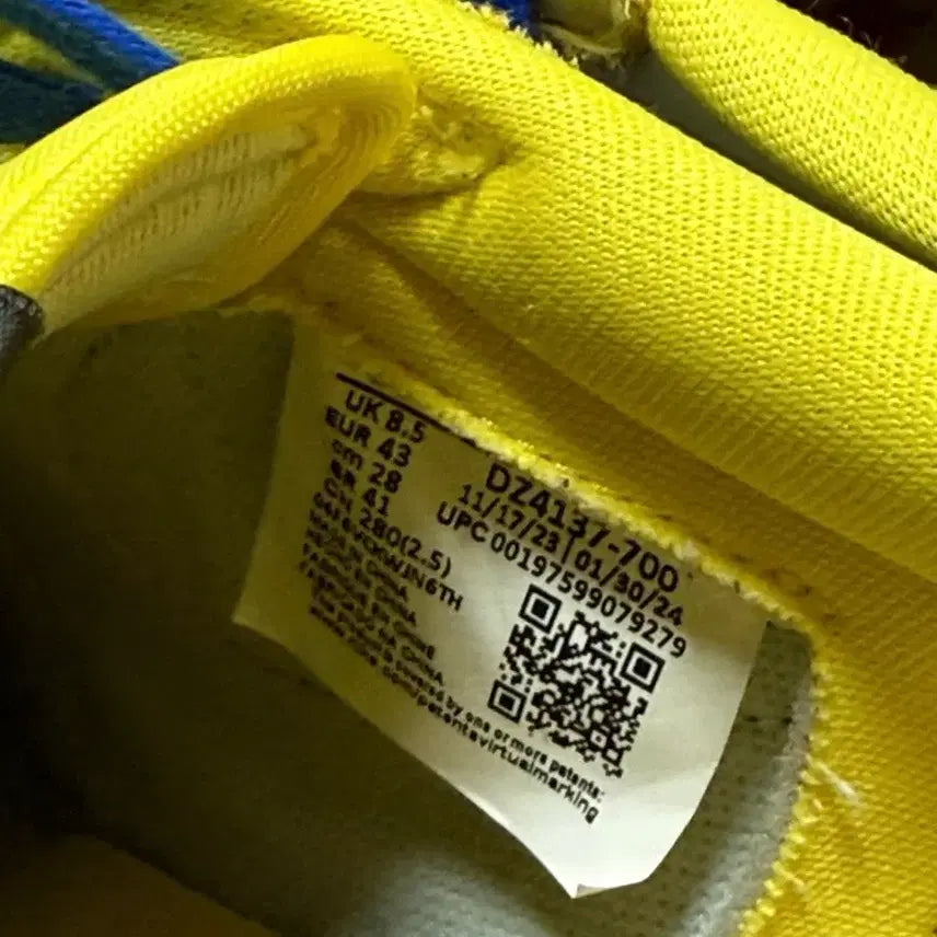 [BUNJANG] Nike Air Scott Jordan 1 Low OG Canary Sneakers / 나이키 에어 스캇 조던1 로우 OG 카나리 280
