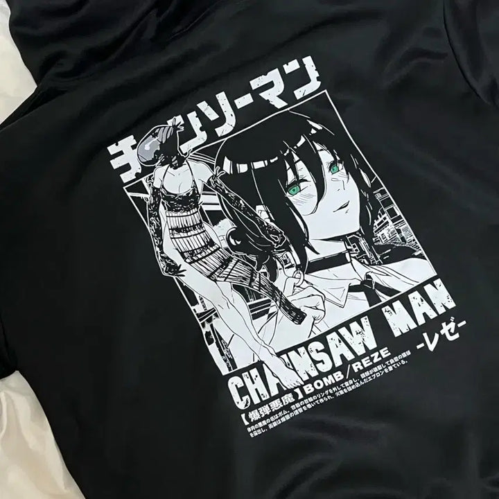 [BUNJANG] Chainsaw Man Reze Hoodie / 체인소맨 레제 후드티