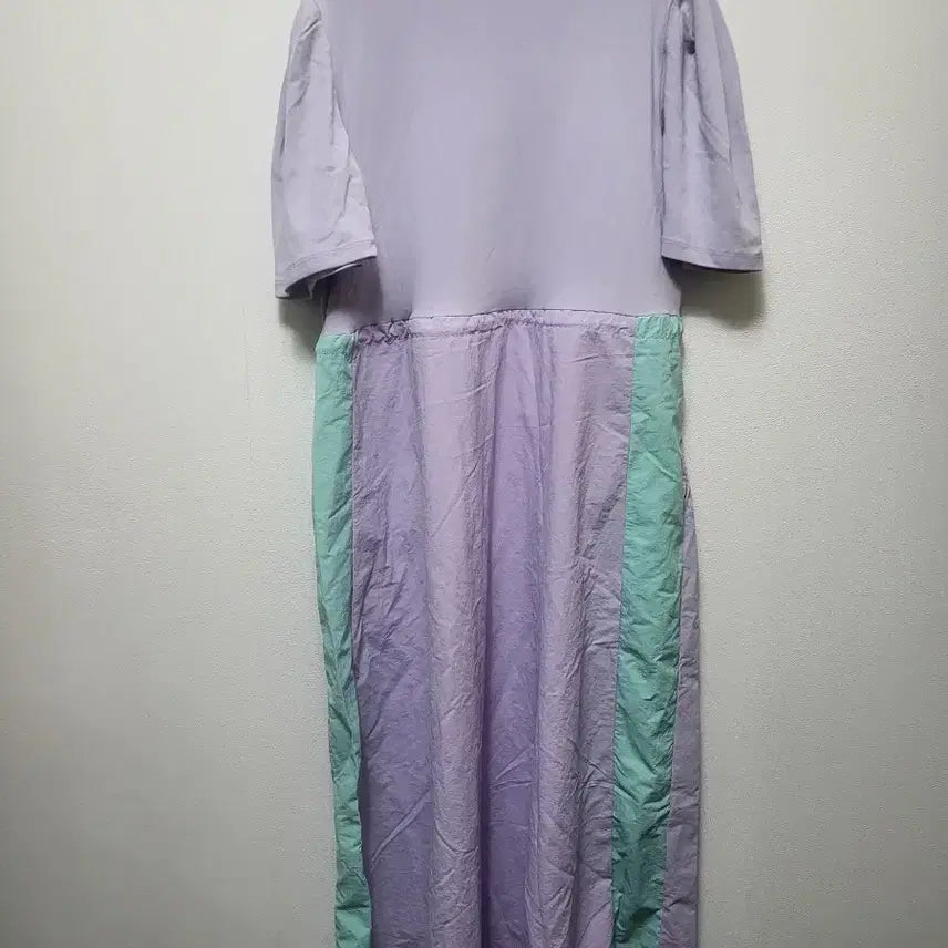 [SOLD OUT] 42001/레이디라벤더 반팔 롱 원피스/별하