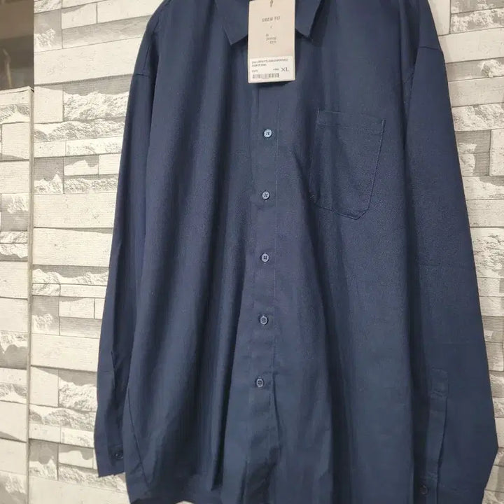 [BUNJANG] Drawfit Linen Blend Oversized Shirt XL / 오정규 드로우핏 마혼방 오버핏 셔츠XL/새제품/택포