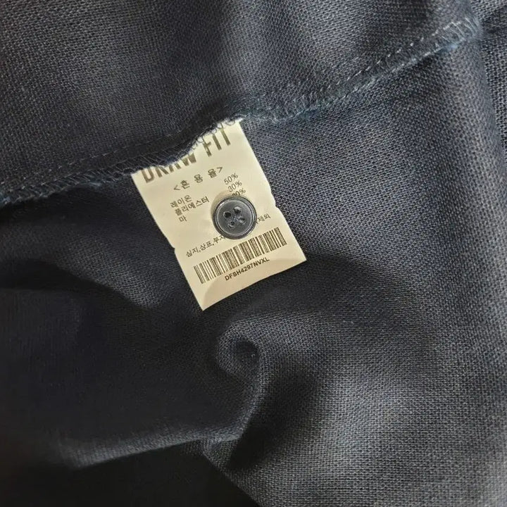 [BUNJANG] Drawfit Linen Blend Oversized Shirt XL / 오정규 드로우핏 마혼방 오버핏 셔츠XL/새제품/택포
