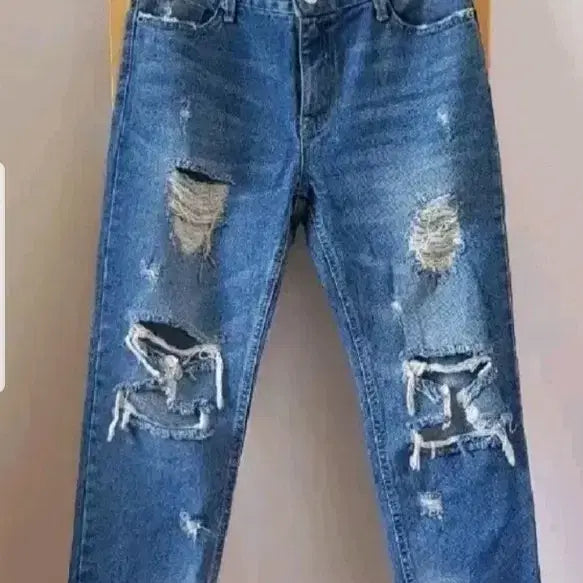 [BUNJANG] Acne Studios Destroyed Jeans Medium Wash / 아크네 디스트로이 청바지