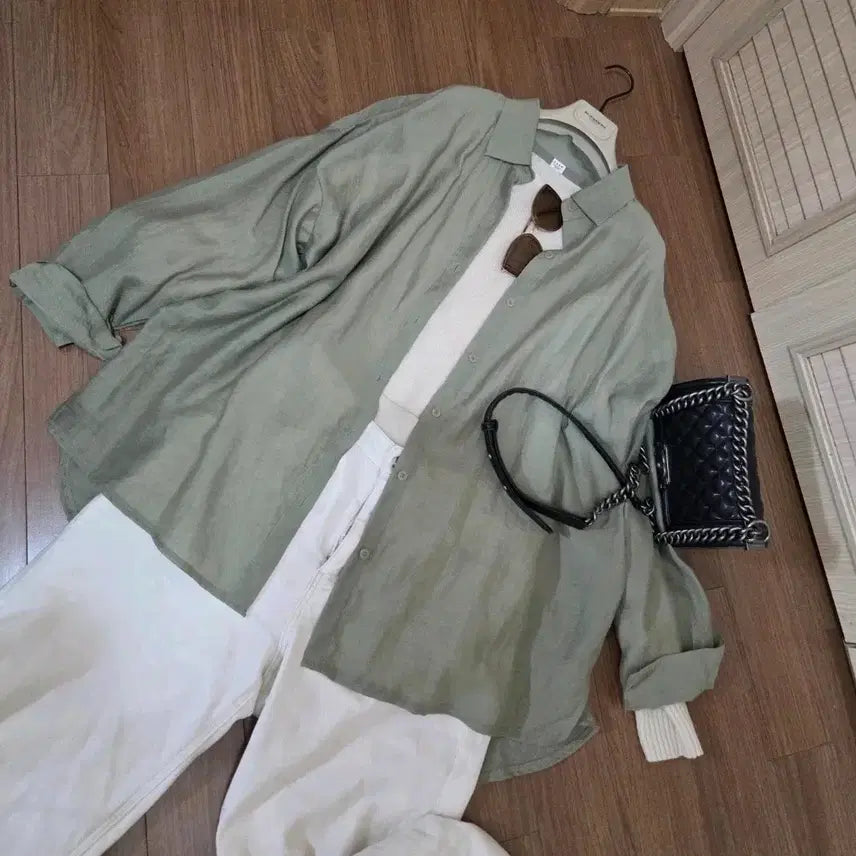 [BUNJANG] Loose Fit Elegant Blouse / 루즈핏 세련 블라우스