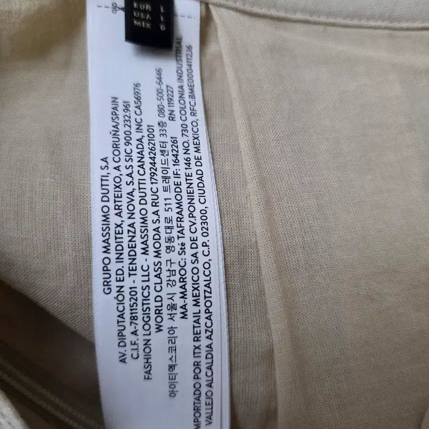 [SOLD OUT] 마시모두띠 린넨 플리츠 스커트ㅡ밝은베이지