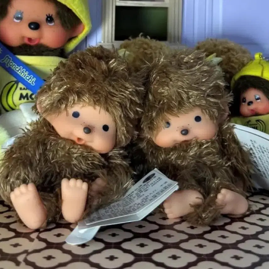 [BUNJANG] Shinzi Katoh Monchhichi Keychain (Rare) / 초희귀 레어템 고전 신지카토 몬치치 키링
