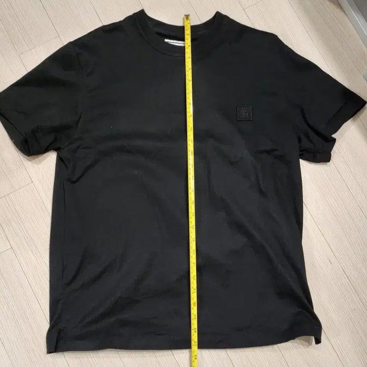 [BUNJANG] Wooyoungmi Paris Logo Black T-shirt / 우영미 파리 로고 블랙 반팔 티셔츠
