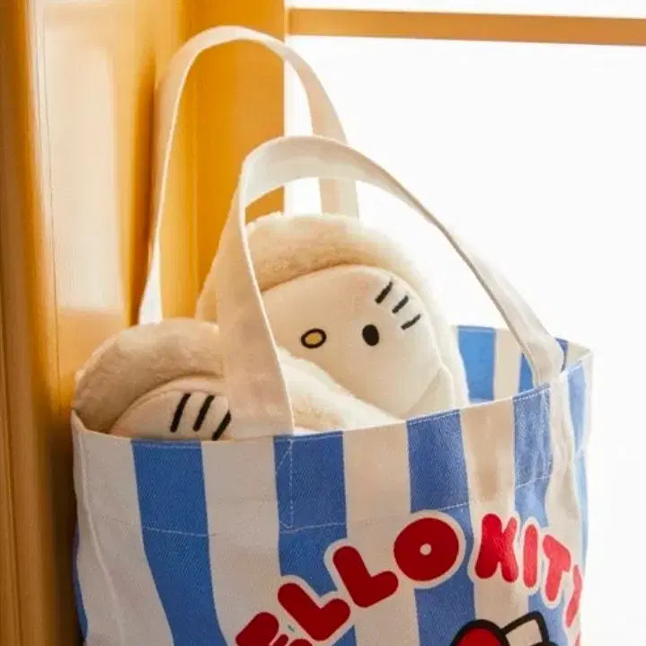 [BUNJANG] H&amp;M Hello Kitty Collaboration Tote Bag / (새상품) h&amp;m 헬로키티 콜라보 토트백 키티에코백