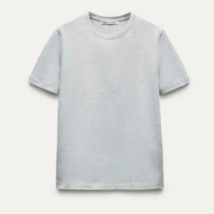 [BUNJANG] ZARA Gray Short Sleeve T-shirt / 자라 회색 반소매 티셔츠