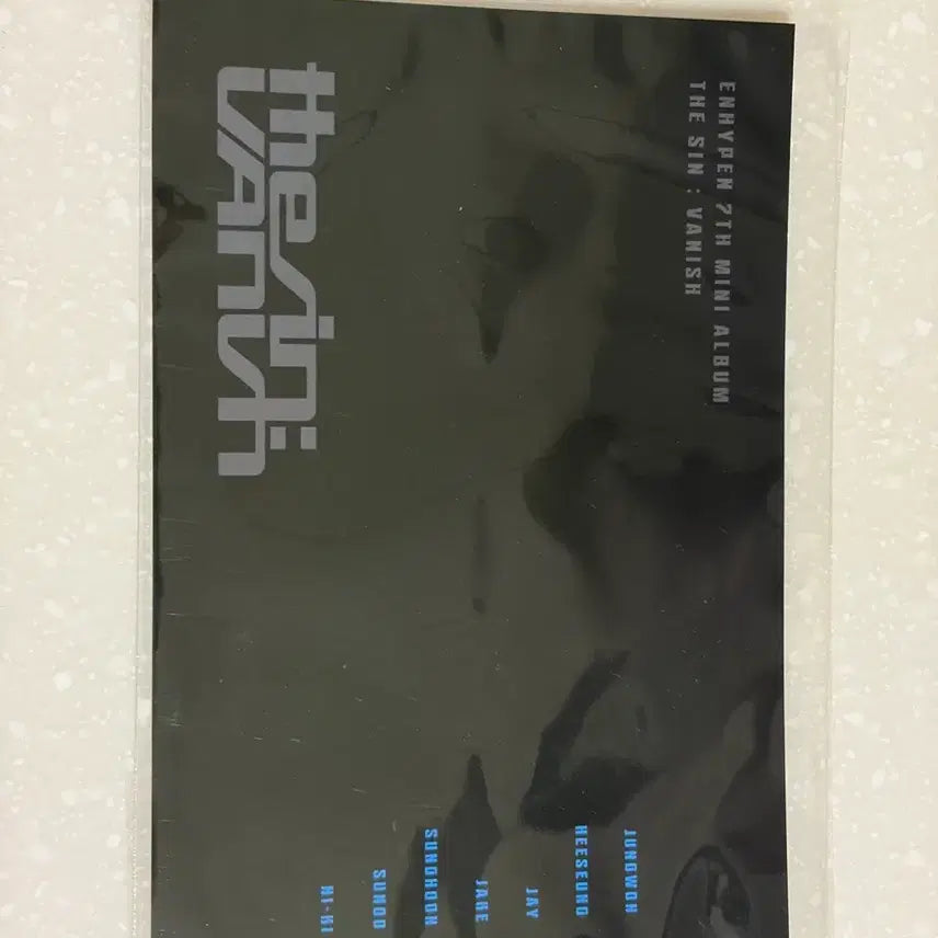[BUNJANG] ENHYPEN Jay Signed Postcard The Sin Vanish Pop-up / 엔하이픈 제이 친필싸인 엽서 the sin vanish 신강 팝업