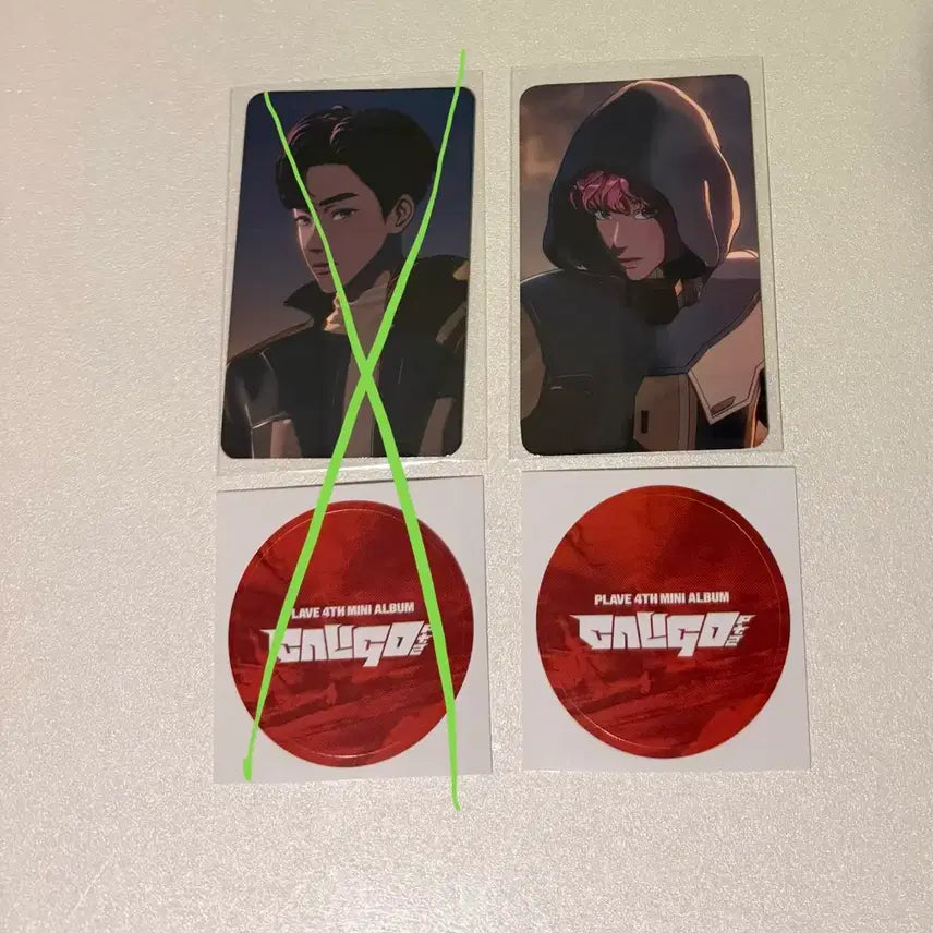 [BUNJANG] PLAVE Callingo 2 Ktown4u Drink Lucky Draw Bambi Sticker / 플레이브 칼파투 칼리고2 케타포 음료 럭드 밤비 스티커 양도 판매