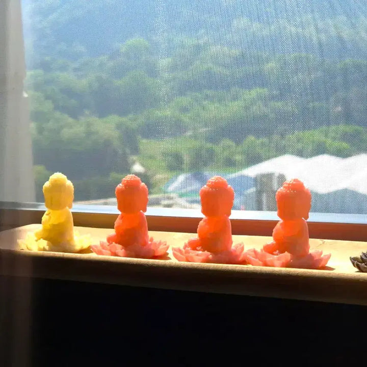 [BUNJANG] UV Reactive Balgre Buddha Figurine / 햇빛 받으면 붉어지는 발그레 붓다 불상 부처상 불교굿즈 불교박람회