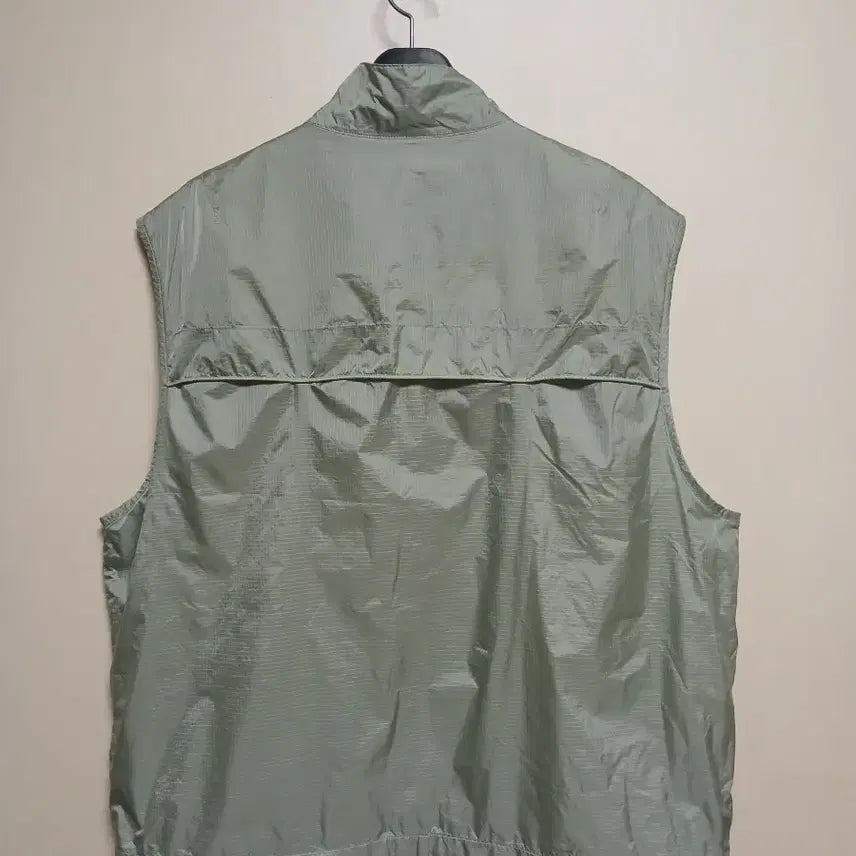 [BUNJANG] GOALSTUDIO Windbreaker Vest Mint L / GOALSTUDIO 골스튜디오 바람막이 조끼 L