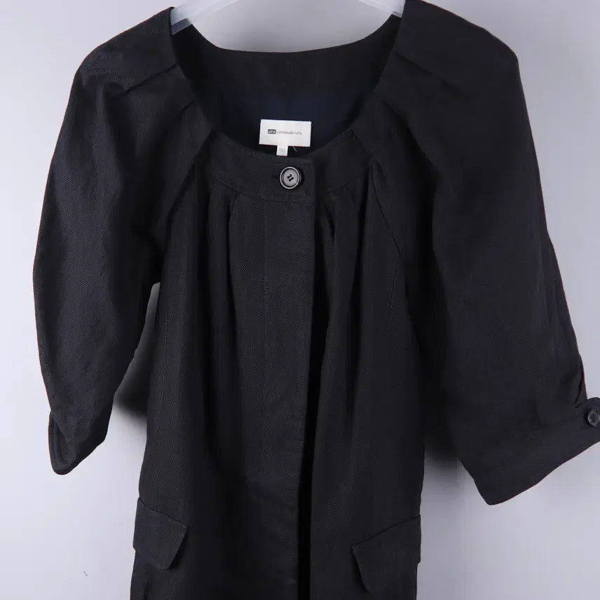 [SOLD OUT] athe 아떼바네사브루노 면 린넨 셔링 디테일 블라우스 원피스 (36)