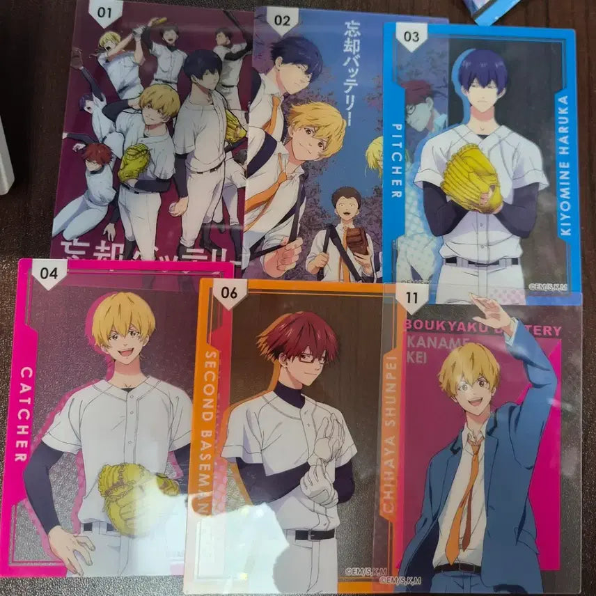 [BUNJANG] Oblivion Battery Clear Card Bundle Set (10 Cards) / 망각배터리 클리어카드 10장 일괄