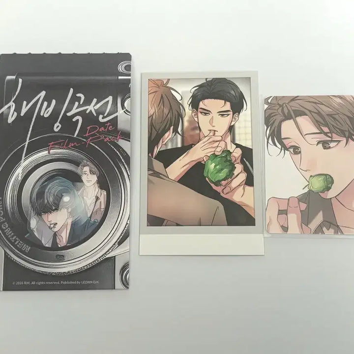 [SOLD OUT] 일괄 6팩) 레봄 해빙곡선 멜팅 스튜디오 데이트팩 폴라로이드 포카