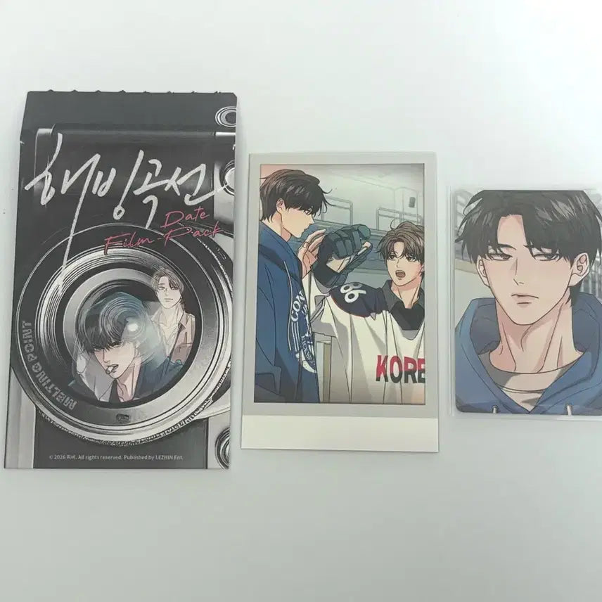 [SOLD OUT] 일괄 6팩) 레봄 해빙곡선 멜팅 스튜디오 데이트팩 폴라로이드 포카