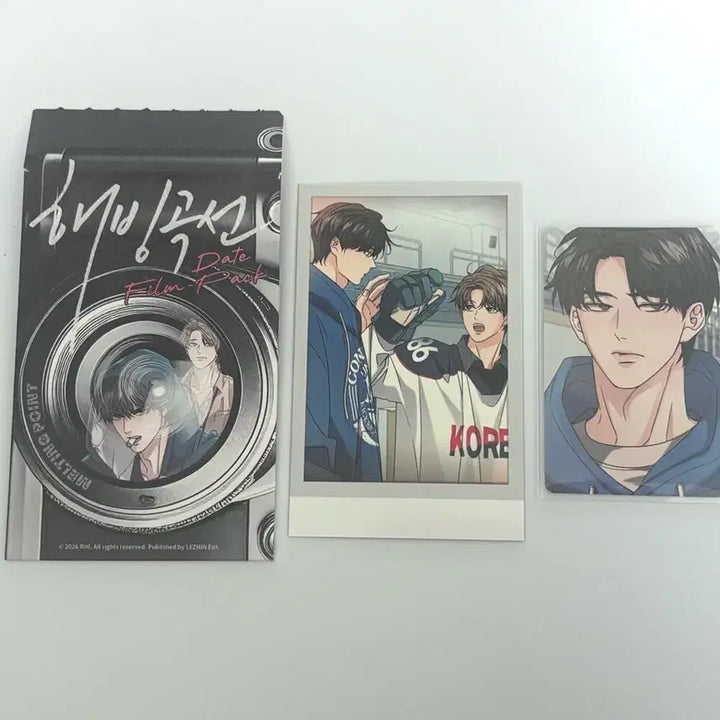 [SOLD OUT] 일괄 6팩) 레봄 해빙곡선 멜팅 스튜디오 데이트팩 폴라로이드 포카