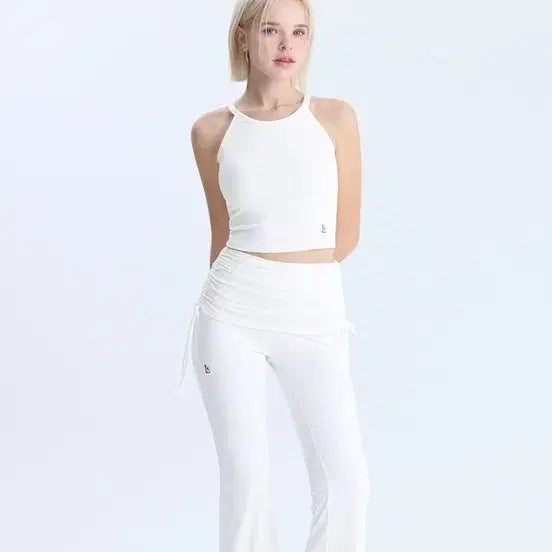 [BUNJANG] GrandeLine Elflex Rib Shirring Over Bootcut Pants - SS Ver / 새제품 그란데라인 엘플렉스 Rib 셔링 오버 부츠컷 팬츠.SS Ver
