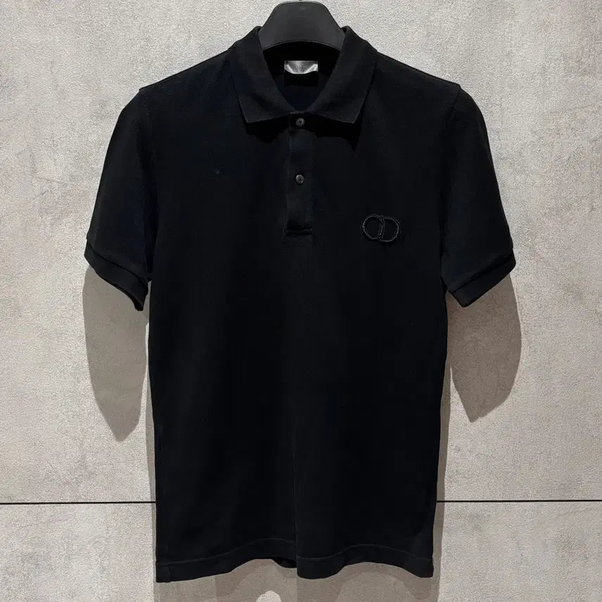[BUNJANG] Dior CD Logo Polo Shirt / { S } 디올 CD 로고 카라 반팔 티셔츠