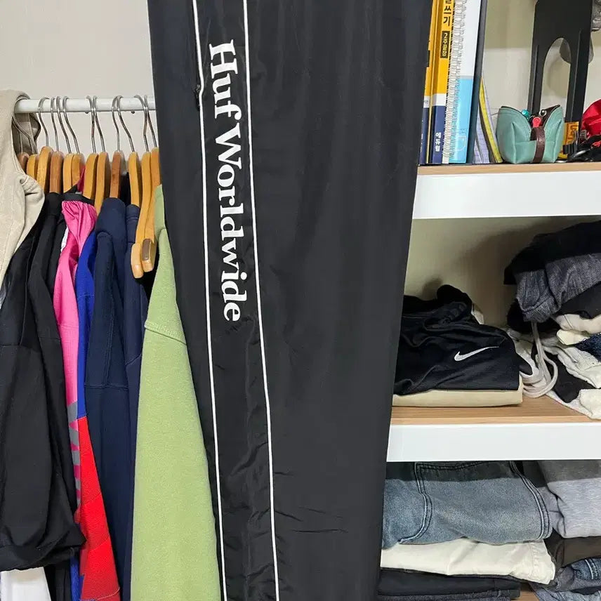 [BUNJANG] Huf Training Pants (XL) - Black / (XL) 허프 트레이닝 팬츠