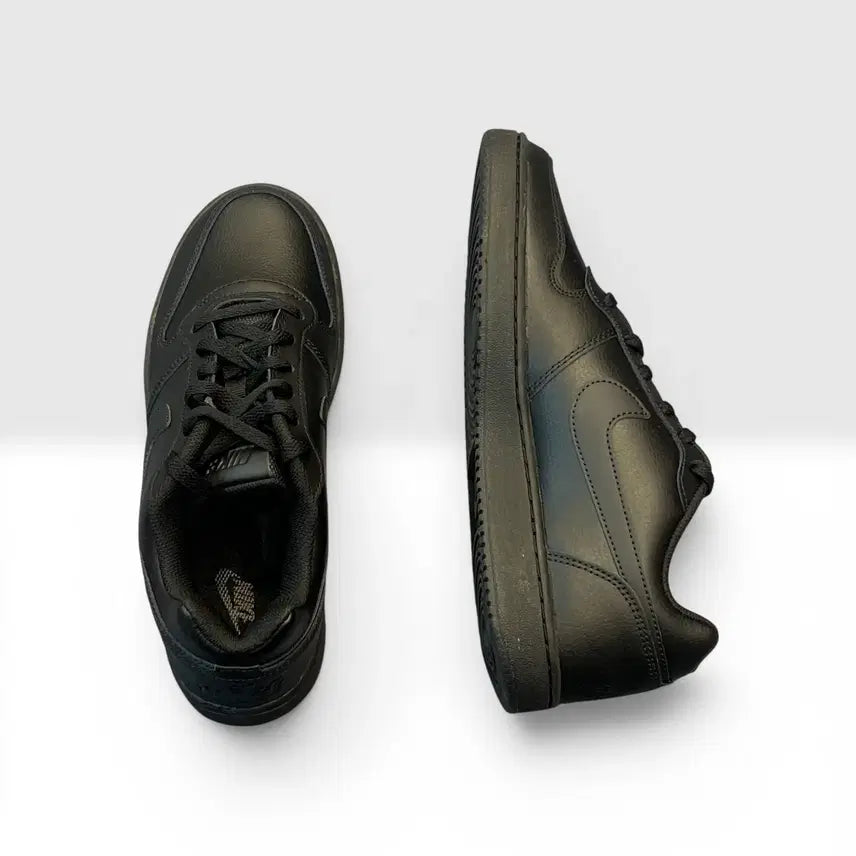 [BUNJANG] Nike Ebernon Low All Black Sneakers / 나이키 에버논 로우 올블랙 새상품