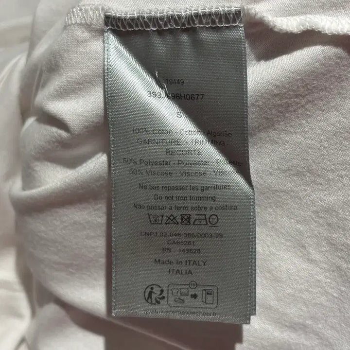 [BUNJANG] Dior Diamond Logo Short Sleeve T-shirt / { S } 디올 다이아몬드 반팔 티셔츠