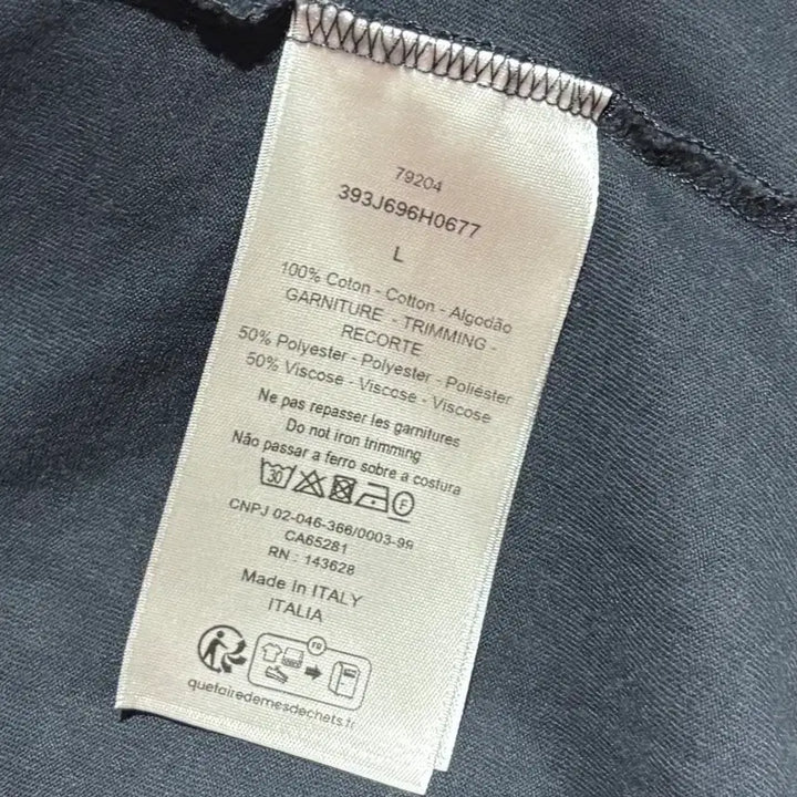 [BUNJANG] Dior Diamond Logo Short Sleeve T-shirt / { L } 디올 다이아몬드 반팔 티셔츠