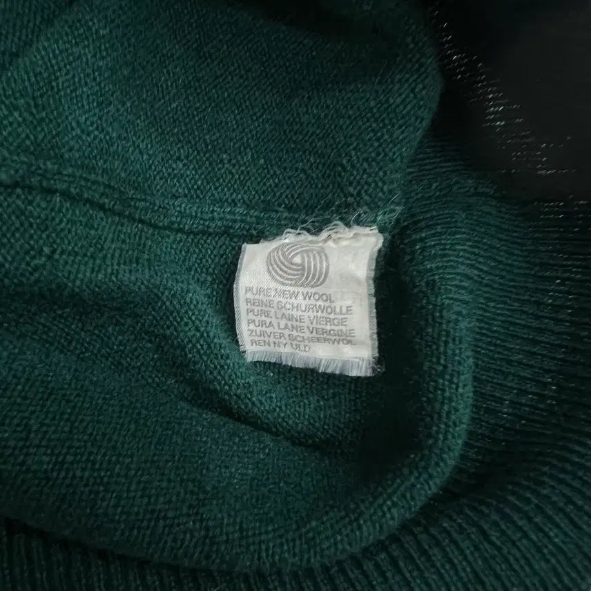 [SOLD OUT] 버버리 그린 니트 조끼 베스트 남자 남성 100 L 정도