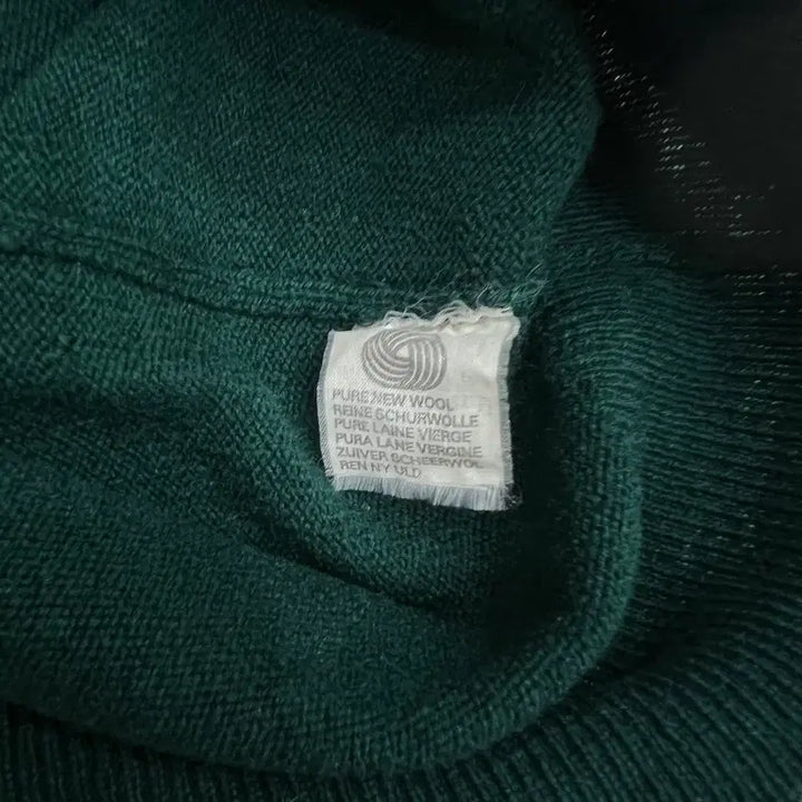 [SOLD OUT] 버버리 그린 니트 조끼 베스트 남자 남성 100 L 정도