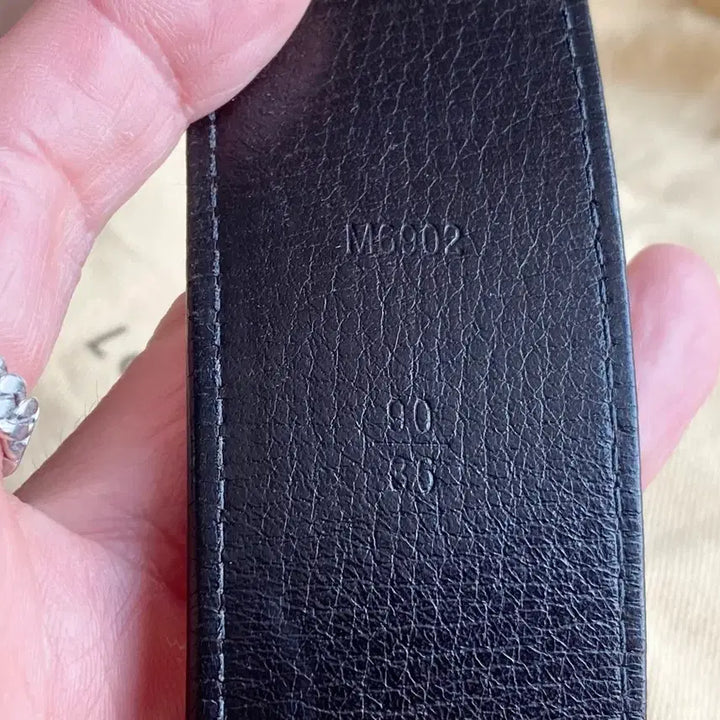 [BUNJANG] Louis Vuitton Utah Belt - Brown (Size 90) / 루이비통 유타 벨트 진브라운(90사이즈)