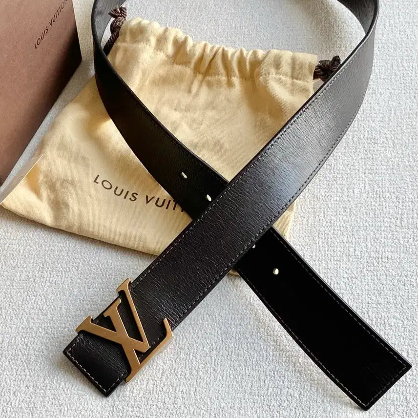[BUNJANG] Louis Vuitton Utah Belt - Brown (Size 90) / 루이비통 유타 벨트 진브라운(90사이즈)