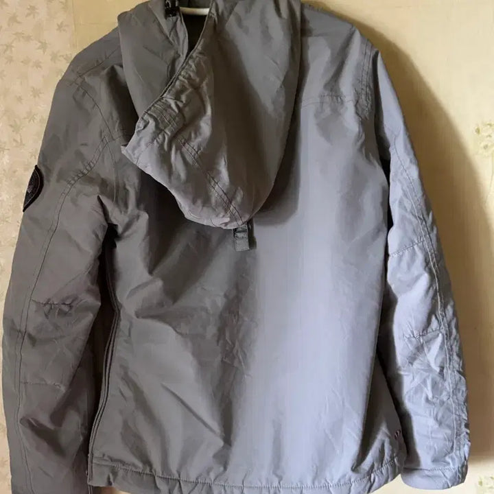 [BUNJANG] NAPAPIJRI Anorak Hooded Jacket Gray / 나파피리 NAPAPIJRI 아노락 후드 자켓 그레이