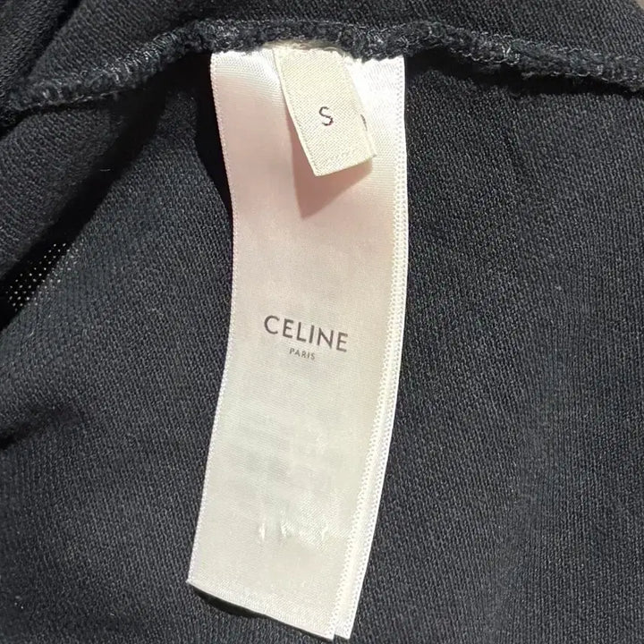[BUNJANG] Celine Logo Collar Short Sleeve T-shirt / { S } 셀린느 로고 카라 반팔 티셔츠