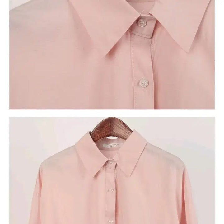 [BUNJANG] Korean Oversized Plain Shirt - Navy / 국산 박시 무지 남방 - 네이비