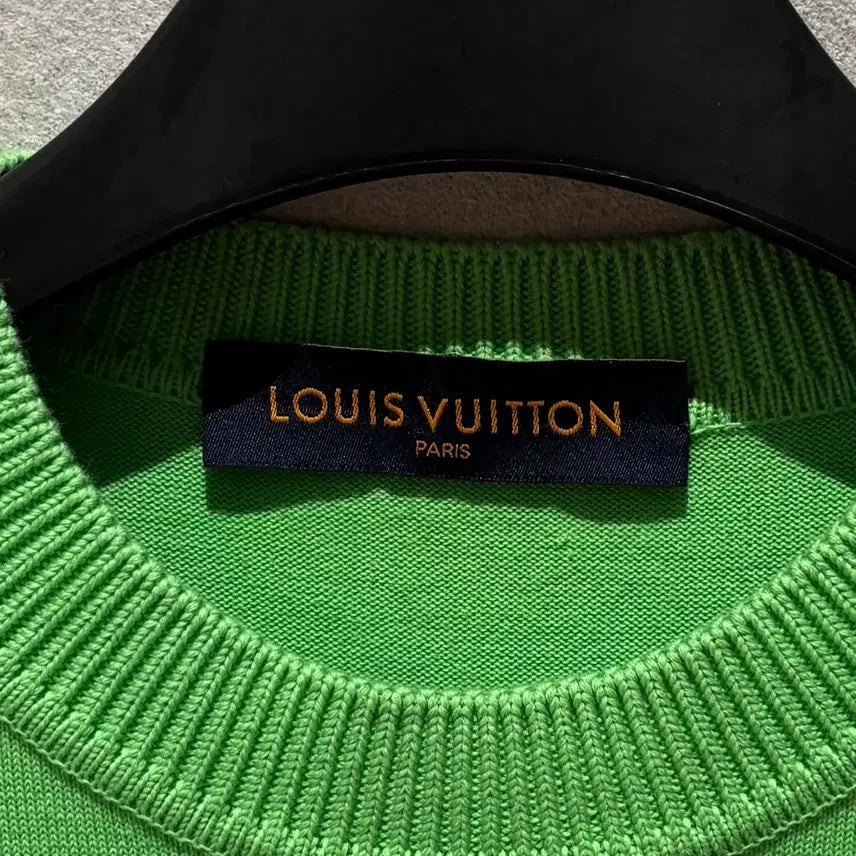 [BUNJANG] Louis Vuitton Signature Hook Knit Short Sleeve T-shirt / { XS } 루이비통 시그니처 후크 니트 반팔 티셔츠