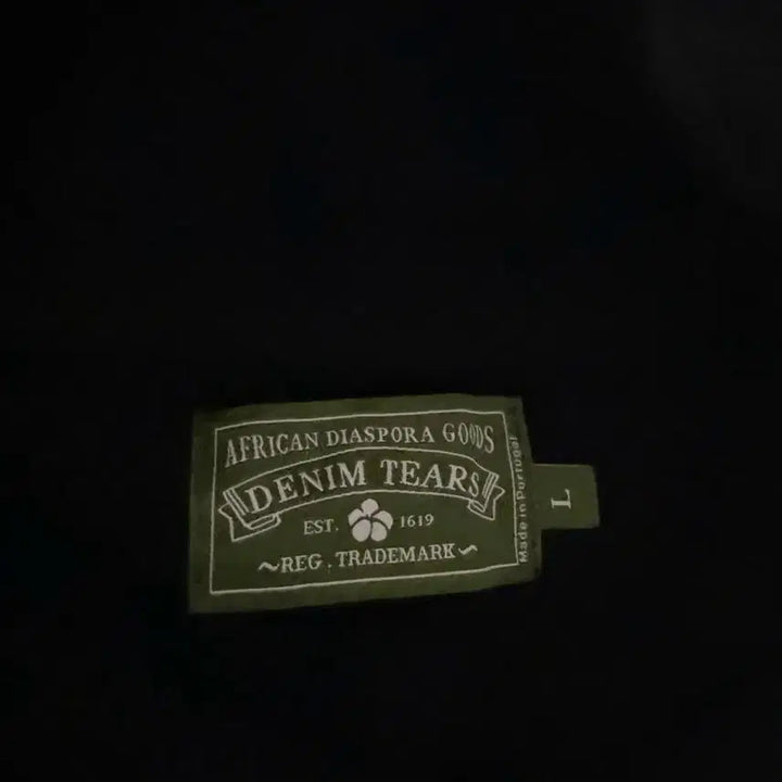 [BUNJANG] Denim Tears Black Hoodie L / 정품) 데님티어스 블랙 후드티 L